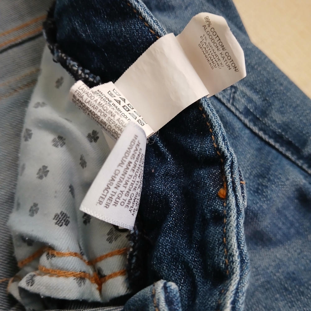 LUCKY Brand SWEET JEAN CROP ◉ Women's US Size 14/32W❗Last Chance To Buy‼️ - Picture 8 of 9